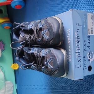Easy Spirit Exploremap Sneakers size 10ww Dark Blue